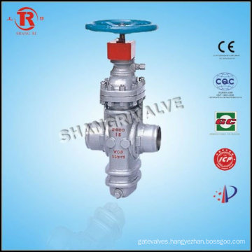 Underground Plate welded gate valve